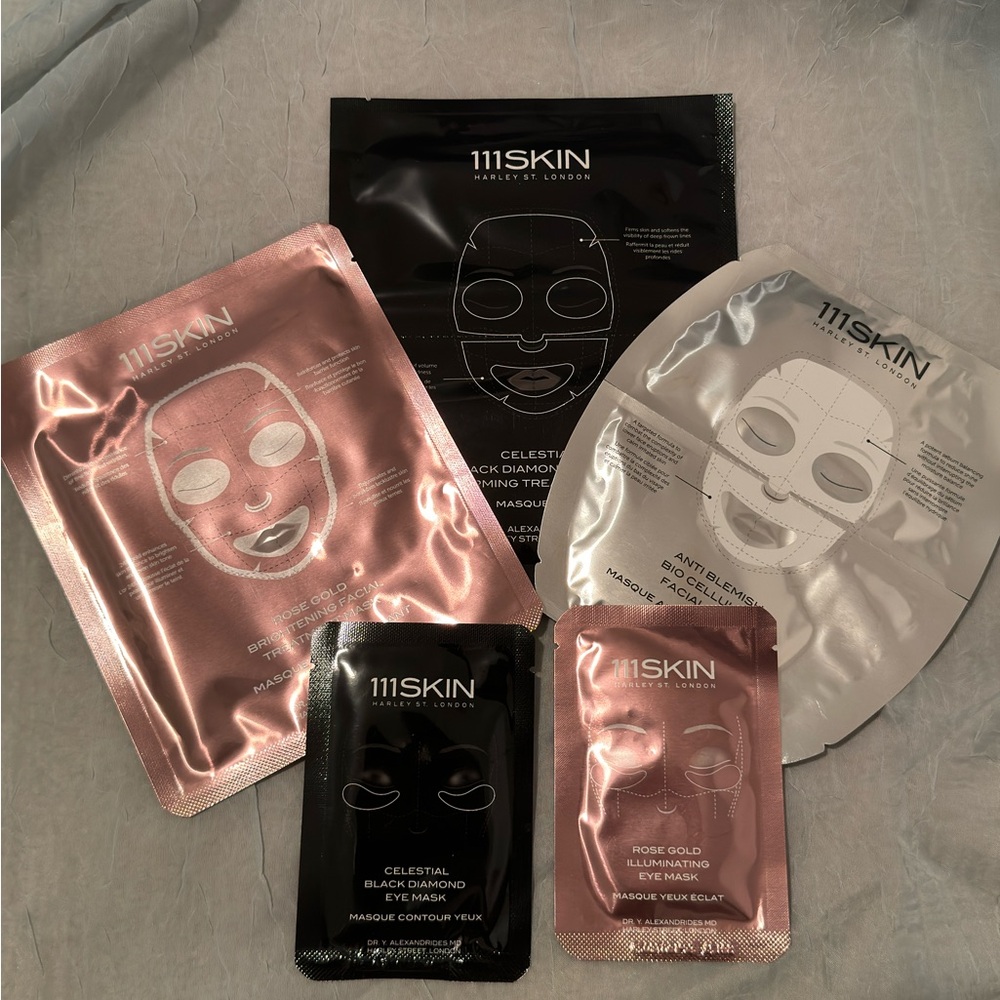 111skin face and eye mask bundle 👀
